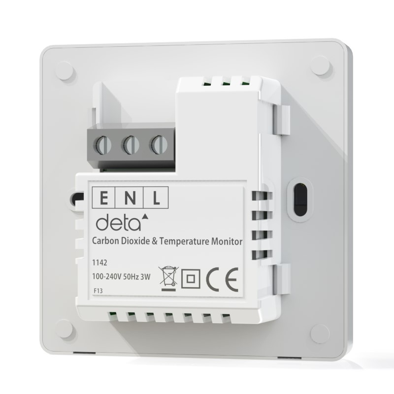 Carbon Dioxide and Temperature Monitor