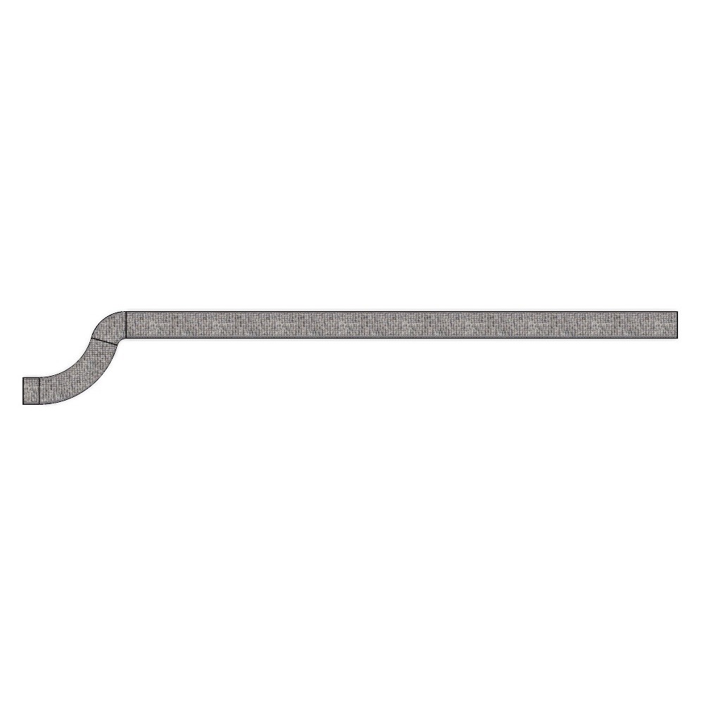 303mm x 10mm centre door seal