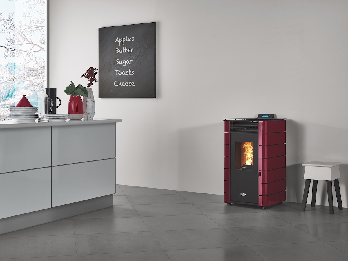 K100 SOLIS FLAT STOVE CLARET