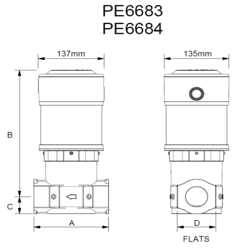 2" Screwed Powerseat Eco Gas Safety Shut-Off Valve