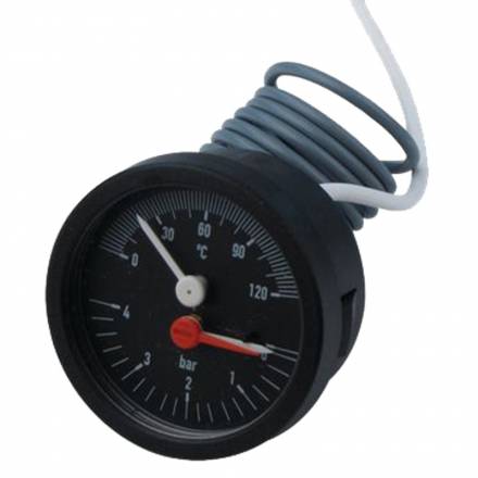 Statesman Pressure and Temperature Gauge