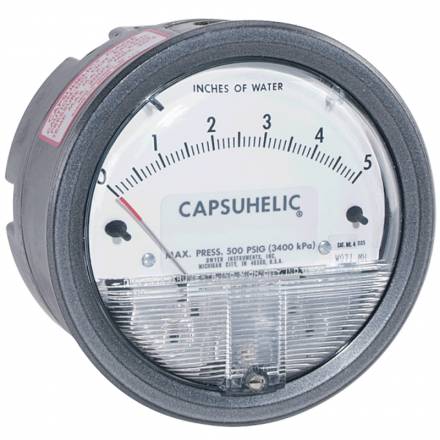 Capsuhelic Differential Pressure Gage