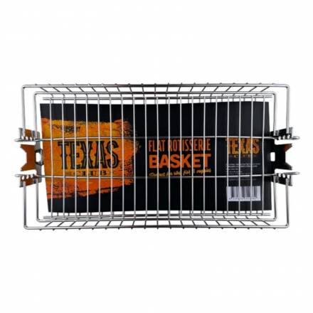 Flat grate, rotisserie accessory