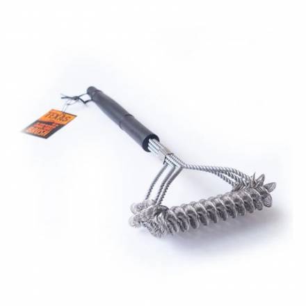 Texas Club 3 Head Spiral Grill Brush