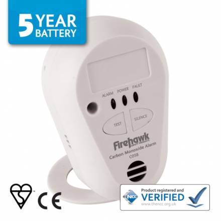 Firehawk 5 Year CO Alarm