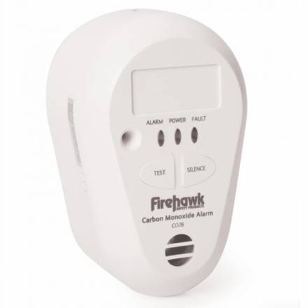 Firehawk Wireless long life CO alarm