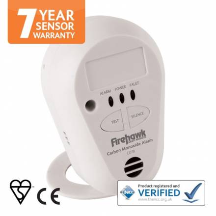 Firehawk 7 Year CO Alarm