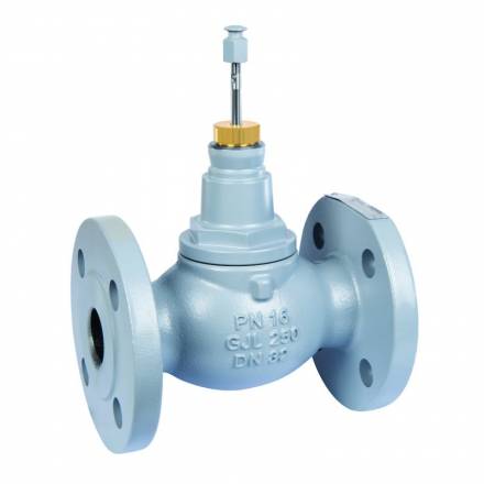 2-way Linear Valve, Flanged, DN15, PN16, kvs0.25