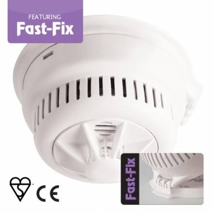 Firehawk 230v Mains Heat Alarm