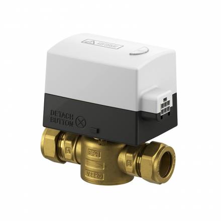 2 Port 22mm Motorised Valve