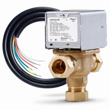 Honeywell 22mm 3 Port Valve