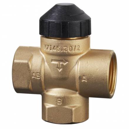 25mm 3-port zone valve, internally threaded